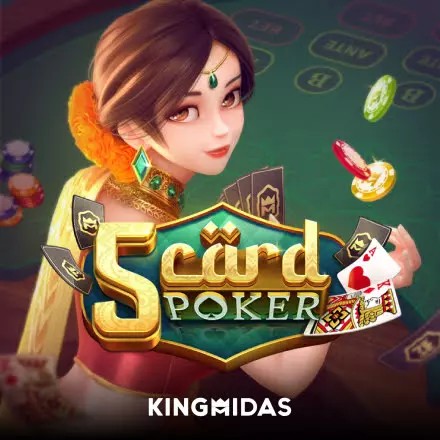 5 Card Poker slot visual from King Midas available on casino-cleobetra.de