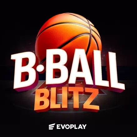 B-Ball Blitz game by Evoplay – logo hosted on Cleobetra Casino