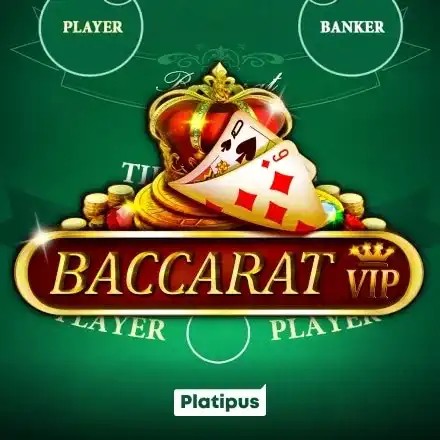 Baccarat VIP logo by Platipus Cleobetra Casino