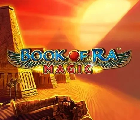 Book of Ra Magic logo – Slots by Greentube at Cleobetra Casino