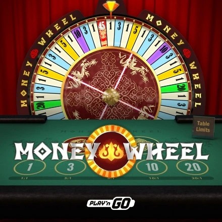 Money Wheel logo by Play'n GO at Cleobetra Casino