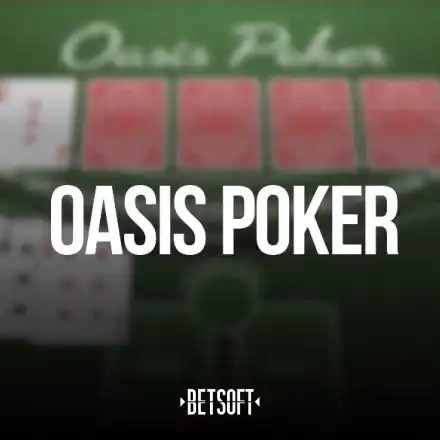 Oasis Poker by Betsoft Gaming, showcased at casino-cleobetra.de – game logo