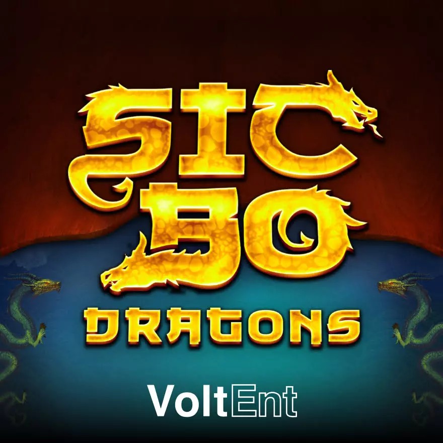 Table Games logo of Sic Bo Dragons from VoltEnt at Cleobetra Casino