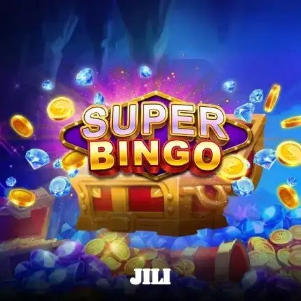 Super Bingo slot logo by Jili Games at Cleobetra Casino